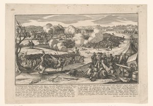 Entrega del general Burgoyne al general Gates el 17 de octubre de 1777 de Anonymous