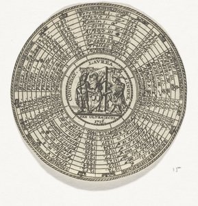 Medalla con emblema y nombres de reyes españoles de Anonymous