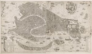 Mapa de Venecia Venecia (título sobre objeto) de Anonymous