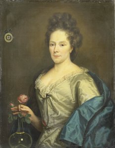 Retrato de Anna Maria van Hogendorp (1655-1727). Segunda esposa de François Leydecker de Anonymous