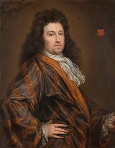 Retrato de François Leydecker (1650-1718). Delegado del Tribunal de Cuentas de Zelanda de Anonymous