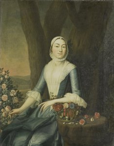Retrato de Magdalena van Citters, esposa de Adriaen Isaac Hurgronje de Anonymous