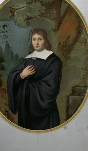 Retrato de un hombre con ropa del siglo XVII de Anonymous