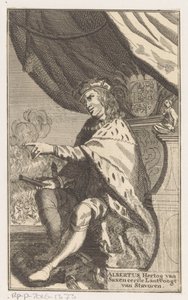 Retrato de Albrecht III, duque de Sajonia de Anonymous