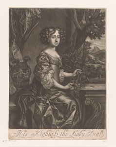 Retrato de Anna de Gran Bretaña como princesa Su Alteza la Señora Ann (título sobre el objeto)