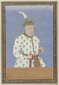 Retrato de Bara Malik; primero fue visir del sultán que gobernaba la ciudad de Bidar (...); más tarde fue gobernante de Golconda y fundó Golconda de Anonymous