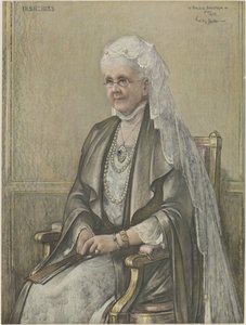 Retrato de Emma, Reina Regente de los Países Bajos de Anonymous