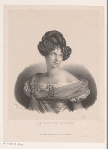 Retrato de Henriette Sontag de Anonymous