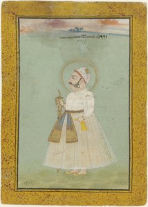 Retrato de Jaisingh, fundador de Jaipur de Anonymous