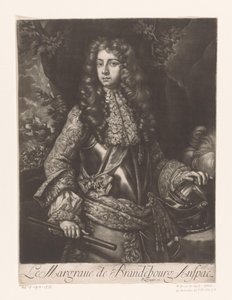 Retrato de Johan Frederick de Brandenburg-Ansbach Le Margraue de Brandebourg Anspac (título sobre objeto) de Anonymous