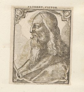 Portret van Leonardo da Vinci de Anonymous
