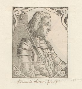 Portarretrato de Ludovico Sforza