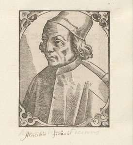 Portarretrato de Marsilio Ficino