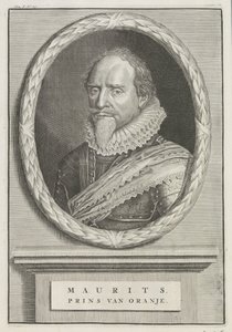 Retrato de Maurits, Príncipe de Orange de Anonymous