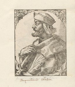 Retrato de Maximiliano Sforza de Anonymous