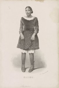 Portret van Máximo, 1857 Máximo (título sobre objeto) de Anonymous