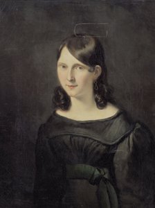 Retrato de una chica, presumiblemente la señorita Sligting de Anonymous
