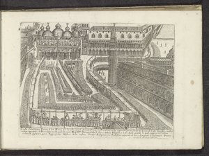 Procesión sobre het San Marcoplein te Venetië Scènes uit het Venetiaanse leven (título de la serie) Habiti d