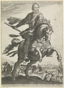 Retrato ecuestre de Maurits, Príncipe de Orange de Anonymous