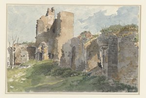 Ruinas del castillo de Chevreuse de Anonymous