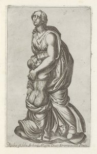 Sculptuur van Niobe conoció a haar dochter La hija de Niobe en los jardines del gran duque (título sobre el objeto) Antieke sculptn en Roma (título de la serie) Los íconos de las estatuas antiguas de la ciudad de Roma que se ven en lugares públicos (título de Anonymous