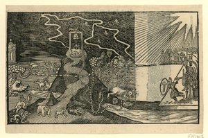 Caricatura sobre Jacobus Taurinus, 1615