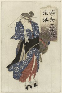 mujer de pie