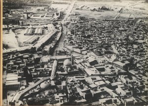 Ciudad (presuntamente) en el Medio Oriente, vista desde el aire