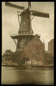 Molino de maíz a vapor De Adriaan en Spaarne, Haarlem de Anonymous