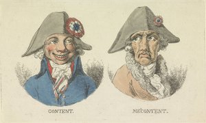 Contento e insatisfecho, 1795 Contenido / Me