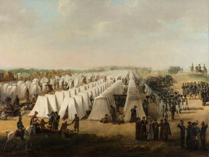 El campamento militar de Rijen
El campamento del ejército en Rijen, en o después de 1831