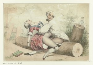 tres parejas teniendo sexo Hacer el amor en el paisaje Tres haciendo el amor (título de la serie)