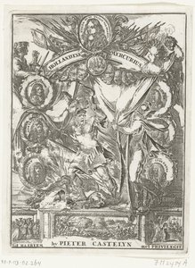 Portada del Mercury holandés del año 1673 (título sobre el objeto) de Anonymous