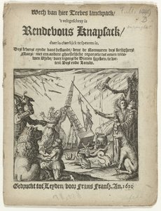 Portada del panfleto: Mochila Rendevous, 1620
