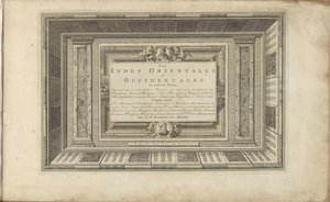 Titelprent voor: Las Indias Orientales y Occidentales y otros lugares Las Indias Orientales y Occidentales y otros lugares; representado en figuras muy hermosas, que muestran con naturalidad los pueblos, costumbres, religiones, fiestas, sacrificios, mezqui