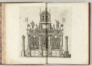 Escena con el emperador Carlos V, 1594 de Anonymous