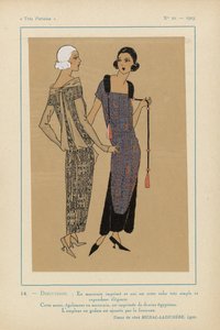 Muy parisino, 1923, nº 10: 14.- DISCUSIÓN. - En estampado marroquí... de Anonymous