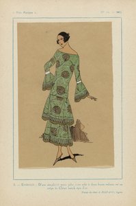 Muy parisino, 1923, nº 11: 3. - ESMERALDA. - Maravillosamente sencillo... de Anonymous