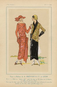Muy parisino, 1923, nº 2: Tejidos y cintas de A. PRÉVOST & CIE... de Anonymous