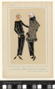 Muy parisino, 1923, nº 9: 8. - SIMPLICIDAD. - Elegante y discreta... de Anonymous