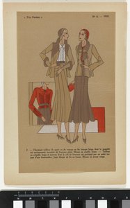 Muy parisino. Moda, Chic, Elegancia
Très Parisien, 1931, nº 6: 2. de Anonymous