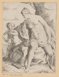 Venus en Cupido de Anonymous