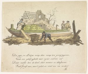 Yate destrozado de Rietmilder, 1807 de Anonymous