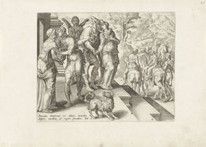 Salida de Tobias y Sara Historia de Tobías (título de la serie)
