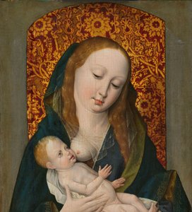 Virgen con el Niño (Madonna Lactans) de Anonymous