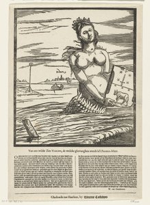 Sirena de Edam, 1403 De una Sea-Lady salvaje, el welcke ghevanghen wast in
