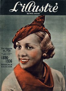 1896-1936: cuarenta años de la vida de un mundo. Retrato de una mujer elegante de 1936. En “L