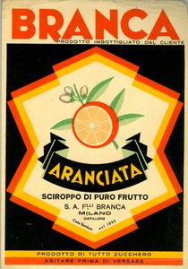 Anuncio de bebida de naranja Branca de Anonymous Anonymous