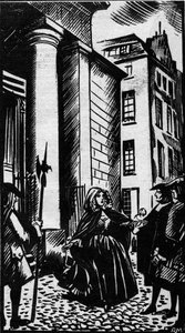 Asunto de los venenos bajo el Rey Luis XIV entre 1672 y 1692: el arresto de Catherine Deshayes, esposa Monvoisin y apodada La Voisin (1640-1680) por Gabriel Nicolas de La Reynie. Ilustración tomada de “Le petit journal illustrious” 1931 de Anonymous Anonymous