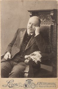 Anatoli Liadov - Retrato del compositor Anatoly Konstantinovich Lyadov (1855-1914) - Anónimo. Fotografía de Anonymous Anonymous